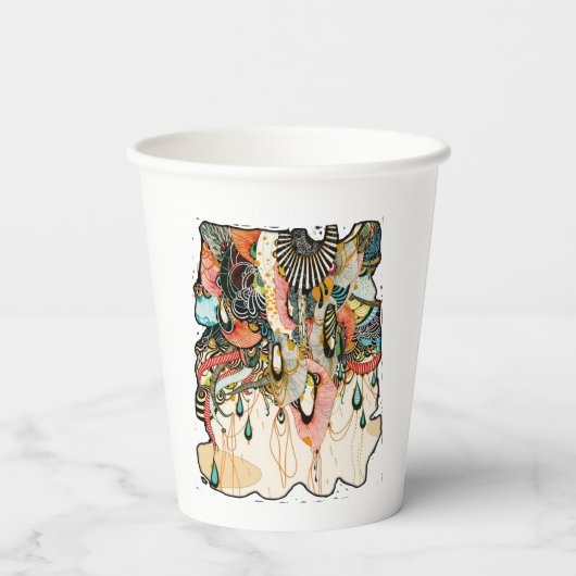 Gobelets En Papier Le langage de la lumière - L'art gribouillant (Verso)