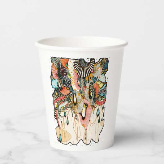 Gobelets En Papier Le langage de la lumière - L'art gribouillant (Recto)