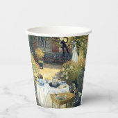 Gobelets En Papier Le Luncheon Claude Monet (Recto)