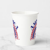 Gobelets En Papier Le magnifique arc-en-ciel américain (Gauche)