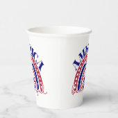 Gobelets En Papier Le magnifique arc-en-ciel américain (Droite)