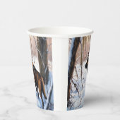 Gobelets En Papier Le Malinois Belge Laisser Neige Noël (Droite)