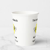 Gobelets En Papier Le match parfait super mariage de tennis à thème (Droite)