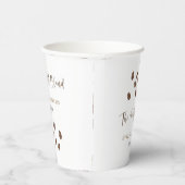 Gobelets En Papier Le Parfait Mélange Wedding shower Couple Café (Droite)