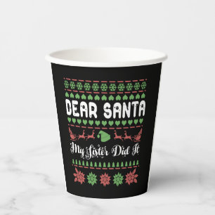 Gobelets En Papier Le Père Noël