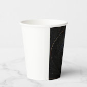 Gobelets En Papier Le titre d'une tasse de papier de 8 oz sans couver (Droite)