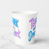 Gobelets En Papier Le Travail d'équipe (Droite)