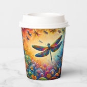 Gobelets En Papier Le voyage de la libellule (Verso)