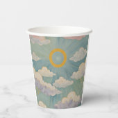 Gobelets En Papier L'Embrace de Daybreak personnalisée (Verso)