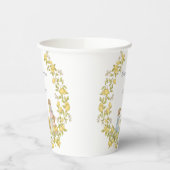 Gobelets En Papier Lemon Garden with Mice  (Gauche)