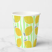 Gobelets En Papier Lemonade d'été (Verso)