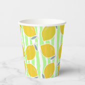 Gobelets En Papier Lemonade d'été (Recto)