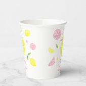 Gobelets En Papier Lemonade rose Lemon Anniversaire (Gauche)