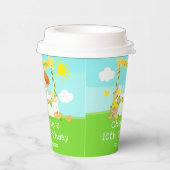 Gobelets En Papier Lemonade Stand Birthday Red Hair Boy (Droite)