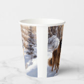 Gobelets En Papier Leonberger Laissez-le neiger Noël (Droite)