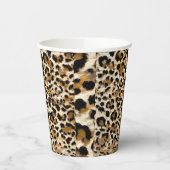 Gobelets En Papier Leopard peint (Gauche)