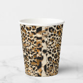 Gobelets En Papier Leopard peint (Droite)