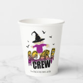 Gobelets En Papier L'équipage de Scare Welcome Purple ID1002 (Recto)