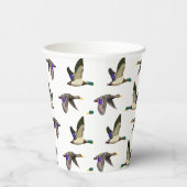 Gobelets En Papier Les amateurs de canard de Mallard (Droite)