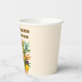 Gobelets En Papier Les banques alimentaires sauvent des vies (Gauche)