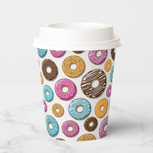 Gobelets En Papier Les beignets (Verso)