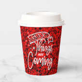 Gobelets En Papier Les Bonnes Choses Sont À Venir-97489 (Verso)