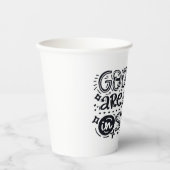 Gobelets En Papier Les Bonnes Dents Sont Toujours Dans Le Style (Recto)