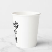 Gobelets En Papier Les enseignants vont enseigner 2 (Verso)