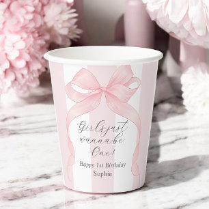 Gobelets En Papier Les Filles Veulent Tout Simplement Faire Leur 1er