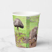 Gobelets En Papier "Les Pals improbables : l'amitié Kangaroo et Emu" (Droite)