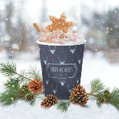 Gobelets En Papier Les Patters de Christmas Blue ID861