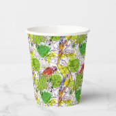 Gobelets En Papier Les perroquets tropicaux (Gauche)