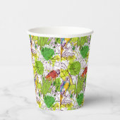 Gobelets En Papier Les perroquets tropicaux (Droite)