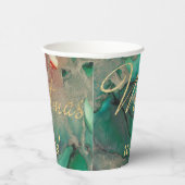 Gobelets En Papier Les verts de Noël et les rouges (Droite)