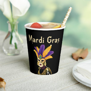 Gobelets En Papier "Let the Good Times Roll : Mardi Gras Celebration"