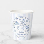 Gobelets En Papier L'été a eu trente ans 30e anniversaire joli (Recto)