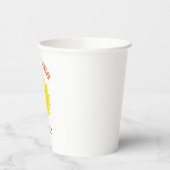Gobelets En Papier L'été est arrivé (Gauche)