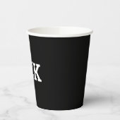 Gobelets En Papier Lettres Phi Sigma Kappa (Gauche)