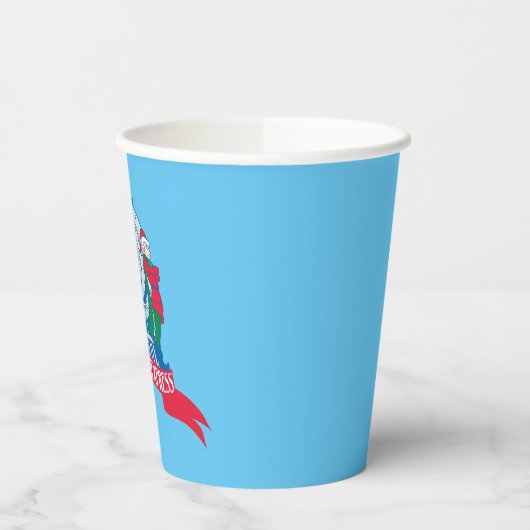 Gobelets En Papier L'Express polaire | Elfes debout En Train (Gauche)