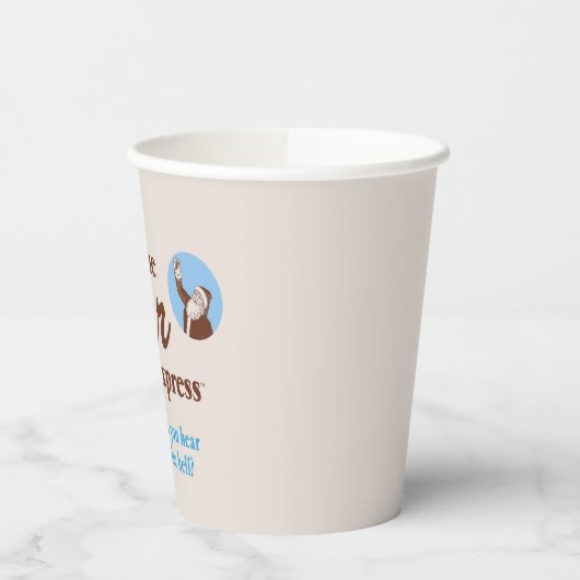 Gobelets En Papier L'Express polaire | "Entendez-Vous La Cloche" Retr (Gauche)