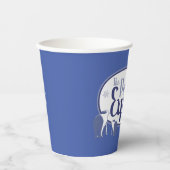 Gobelets En Papier L'Express polaire | Ours polaires Retro Graphisme (Recto)