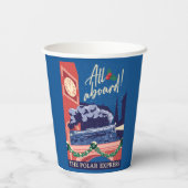 Gobelets En Papier L'Express Polaire - Tout À Bord ! (Verso)