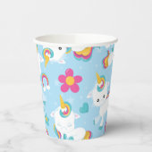Gobelets En Papier Licorne bébé (Gauche)