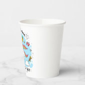 Gobelets En Papier licorne bleue pour enfants (Gauche)