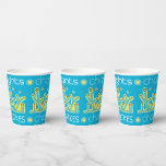 Gobelets En Papier Lights Latkes Chanukah 8 oz.<br><div class="desc">Tasses en papier "Lumières, Latkes, Chanukah" 8 oz. Profitez également des assiettes en papier assorties et des serviettes en papier. Tous les éléments de conception peuvent être modifiés. Le texte peut être ajouté en utilisant la couleur, la taille et le style de police préférés. Merci de vous être arrêté et...</div>