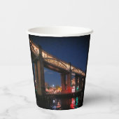 Gobelets En Papier Lights under the bridge (Verso)