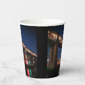 Gobelets En Papier Lights under the bridge (Gauche)