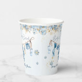 Gobelets En Papier Ligne bleueLigne froide à l'extérieur bébé garçon  (Droite)