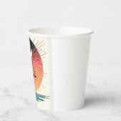 Gobelets En Papier Ligne Boho Surreal Moon & Umrella (Gauche)