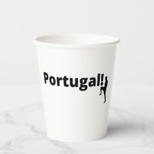 Gobelets En Papier Ligue européenne des champions Portugal